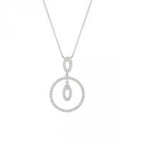 Collana Artlinea Donna in Argento Zircone ZCL1378-LB - ZCL1378-LB